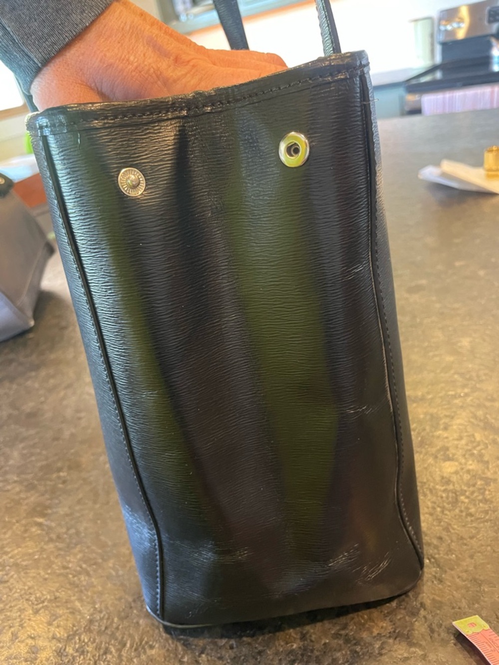 Lauren Ralph Lauren Black Tote Bag - Picture 14 of 17